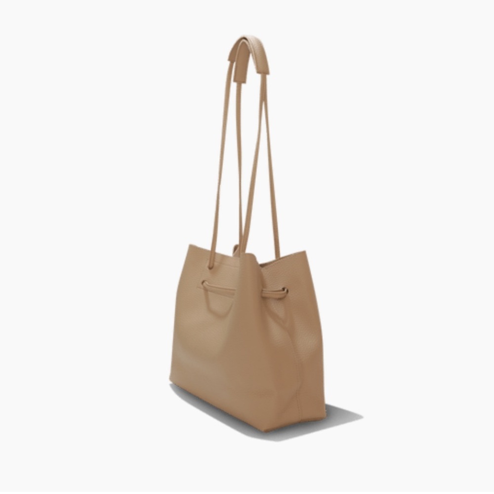 8 Other Reasons Vegan Leather Tote Bucket Bag | Tan